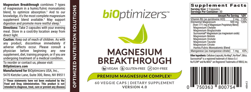 Magnesium Breakthrough fact